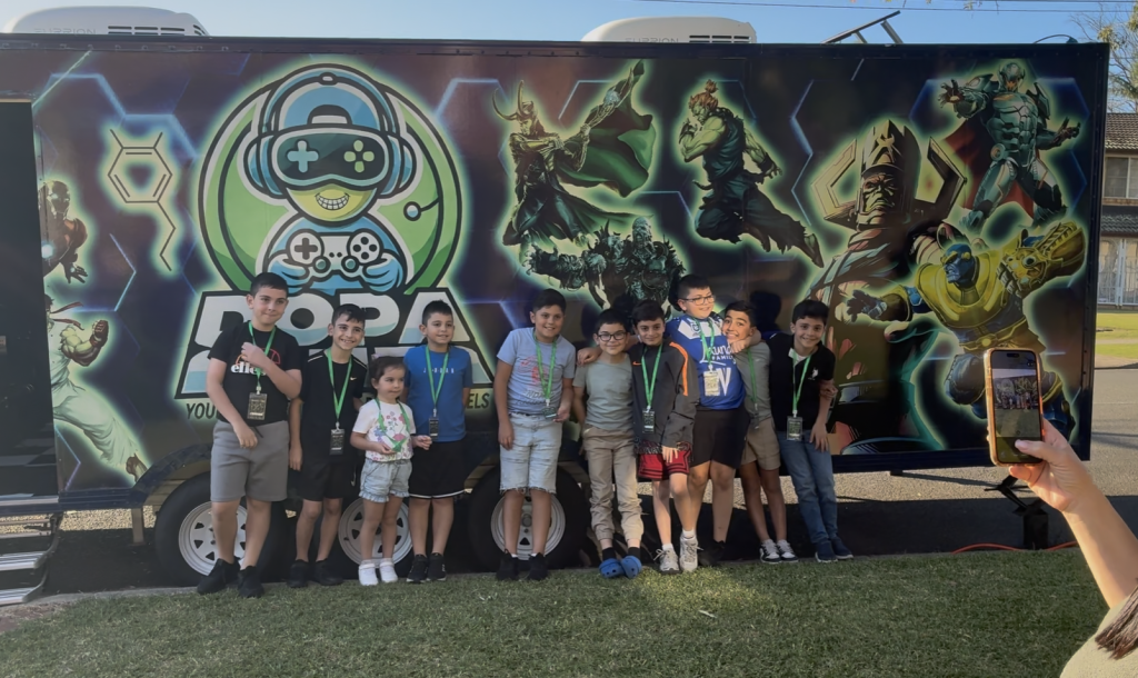 Kids video game trailer hire in Sydney